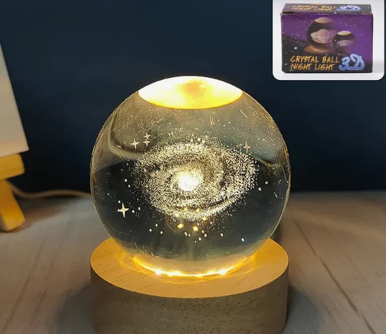3D Crystal Ball Lamp